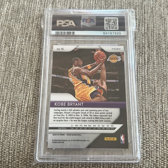 Kobe Bryant there prizm #15 red/white/blue prizm edition - Picture 2 of 2